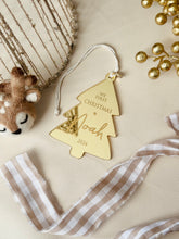 Load image into Gallery viewer, My First Christmas Ornament // Acrylic Christmas Tree