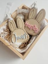 Load image into Gallery viewer, Personalised easter bunny ornament