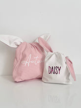 Load image into Gallery viewer, Easter gift bag // Pink // Cotton