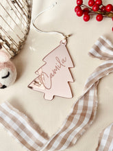 Load image into Gallery viewer, Personalised Christmas Tree Ornament // Acrylic Christmas Tree