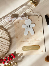 Load image into Gallery viewer, Personalised Christmas Countdown hanger // Christmas Decor