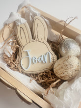 Load image into Gallery viewer, Personalised easter bunny ornament