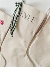 Load image into Gallery viewer, Personalised Christmas Stocking