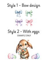 Load image into Gallery viewer, Personalised easter bucket // pink bunny