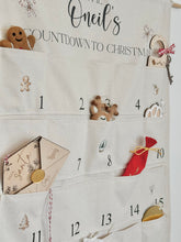 Load image into Gallery viewer, Personalised Christmas Advent Calendar // Christmas countdown calendar 2025