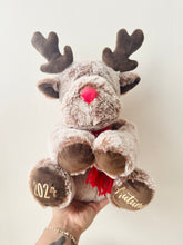 Load image into Gallery viewer, Personalised Christmas Plush Toy // Rudolph the Reindeer