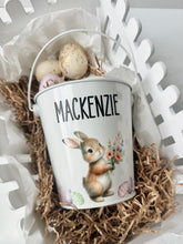 Load image into Gallery viewer, Personalised easter bucket // Bunny Boquet