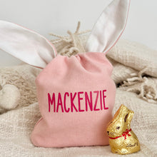 Load image into Gallery viewer, Easter gift bag // Pink // Cotton