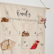 Load image into Gallery viewer, Personalised Christmas Advent Calendar // Christmas countdown calendar 2025
