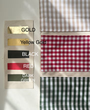 Load image into Gallery viewer, Personalised santa sack // Watercolour Standing Reindeer and presents