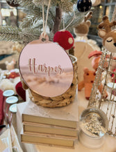 Load image into Gallery viewer, Personalised Christmas Disc STYLE 1 // Christmas decorations