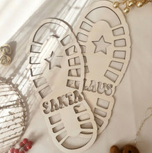 Load image into Gallery viewer, Santa’s boot stencil // Christmas eve decor //