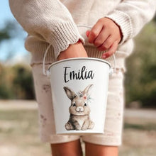 Load image into Gallery viewer, Personalised easter bunny bucket