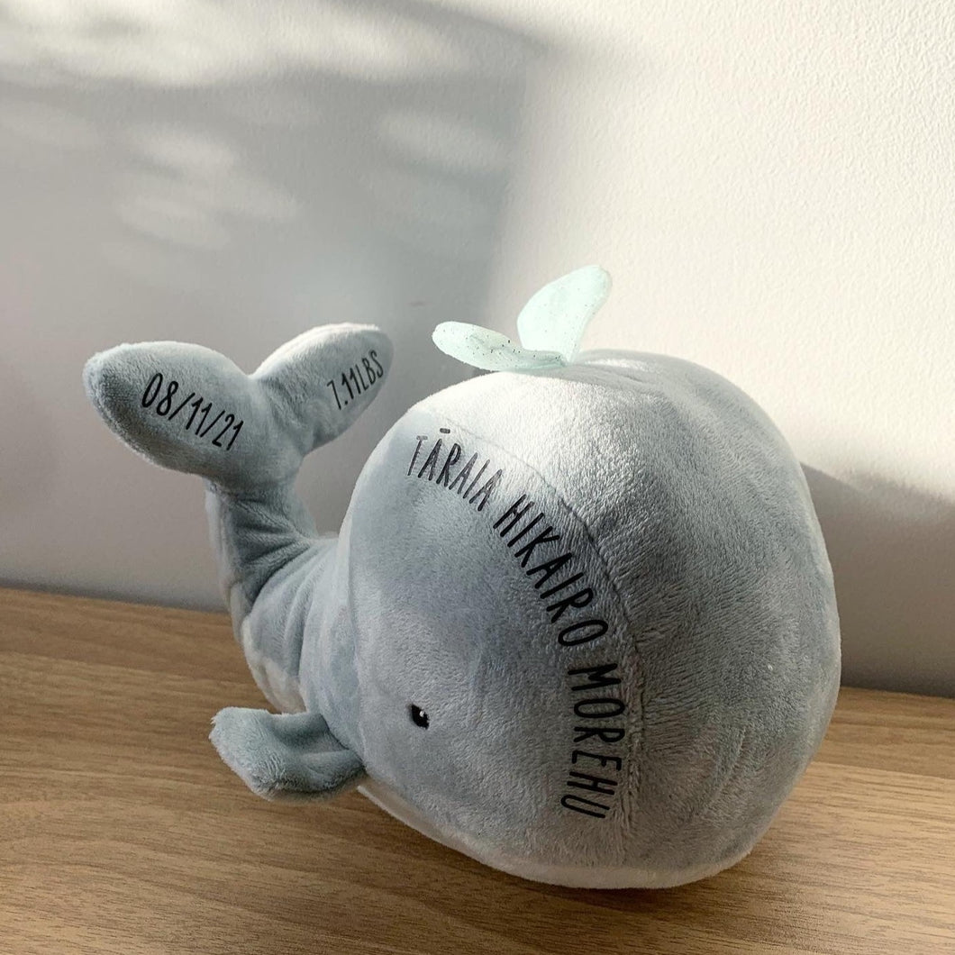 Willow the Whale - Personalised // Baby gift