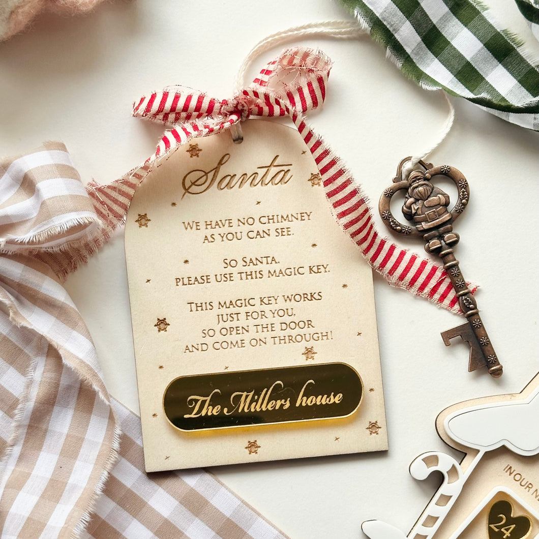 Santa’s Magic Key // Personalised