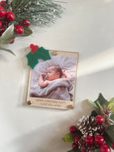 Load image into Gallery viewer, Personalised holly picture magnet // Photo magnet
