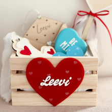 Load image into Gallery viewer, Personalised Love Crate// Valentine’s decoration
