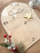 Load image into Gallery viewer, Letter to Santa board

