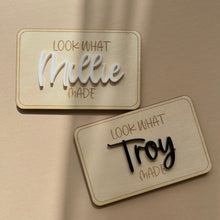 Load image into Gallery viewer, “Look what I made” Magnets // Personalised art holder magnets
