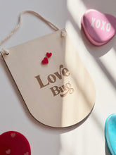 Load image into Gallery viewer, Love Bug Hanger // Valentine’s decoration
