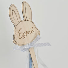 Load image into Gallery viewer, Bunny Wand Personalised //  Easter bucket filler // Kids Gift
