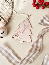 Load image into Gallery viewer, Personalised Christmas Tree Ornament // Acrylic Christmas Tree
