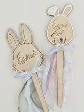 Load image into Gallery viewer, Bunny Wand Personalised //  Easter bucket filler // Kids Gift
