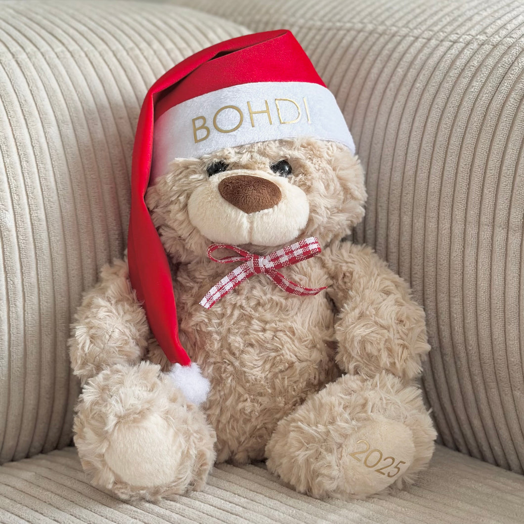 Personalised Christmas bear  Personalised // Christmas Gift