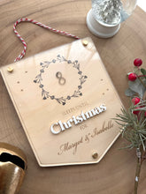 Load image into Gallery viewer, Christmas Countdown hanger // Personalised Christmas Decor
