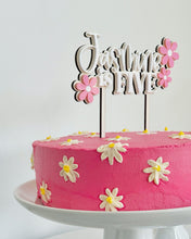 Load image into Gallery viewer, Flower Cake Topper // Personalisable // Daisy
