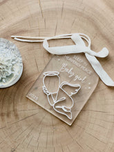 Load image into Gallery viewer, Memorial angel Christmas Ornament // angel baby
