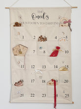 Load image into Gallery viewer, Personalised Christmas Advent Calendar // Christmas countdown calendar 2025
