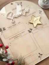 Load image into Gallery viewer, Letter to Santa board
