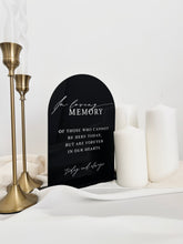 Load image into Gallery viewer, Memorial wedding sign // In Loving memory // Wedding Signs
