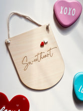 Load image into Gallery viewer, Sweetheart Hanger // Valentine’s decoration
