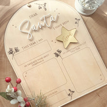 Load image into Gallery viewer, Letter to Santa board
