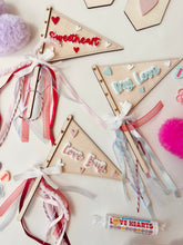 Load image into Gallery viewer, My Love Flag // Valentine’s decoration
