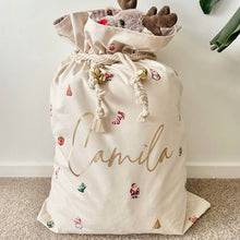 Load image into Gallery viewer, Personalised Santa Sack // Holiday Mix
