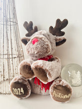 Load image into Gallery viewer, Personalised Christmas Plush Toy // Rudolph the Reindeer
