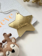 Load image into Gallery viewer, Personalised Christmas ornament // My first Christmas
