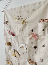 Load image into Gallery viewer, Personalised Christmas Advent Calendar // Countdown Calendar // Duck Cotton
