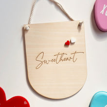 Load image into Gallery viewer, Sweetheart Hanger // Valentine’s decoration
