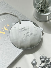 Load image into Gallery viewer, Personalised Christmas ornament // My first Christmas

