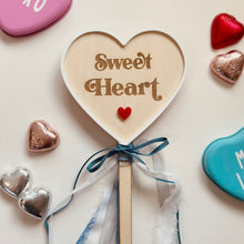 Load image into Gallery viewer, Sweet Heart Wand // Valentine’s decoration
