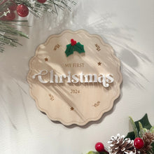 Load image into Gallery viewer, My First Chrsitmas Announcement Plaque / 2024
