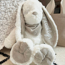 Load image into Gallery viewer, Large Bunny Plush // baby shower Gift //Personalisable
