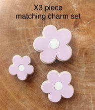 Load image into Gallery viewer, Personalised birthday topper with flowers

