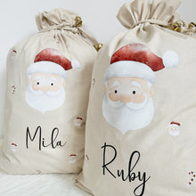 Load image into Gallery viewer, Christmas Sack // Personalised Santa Sack // SANTA Claus
