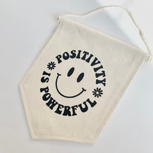 Load image into Gallery viewer, Positivity Wall Flag / Kids room decor
