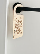 Load image into Gallery viewer, Tooth Fairy Door Hanger and Tray // Personalised // Kids Gift
